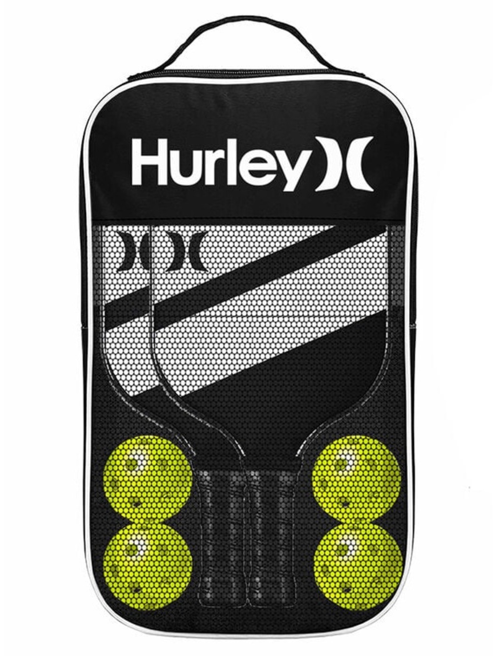 NWT Hurley 7 Piece Pickleball and Paddle Set